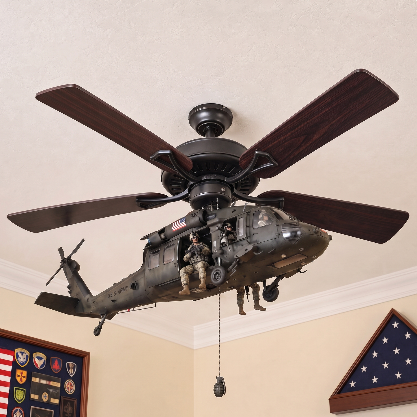 MILITARYCHOPPER Ceiling Attachment